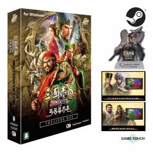 PC 패키지 삼국지8 리메이크 with 파워업키트 트레저박스 한정판 조기예약특전 아크릴스탠드 DLC