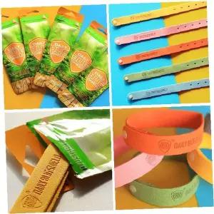 야외활동 모기퇴치 천연오일 손목밴드 여름 벌레방지 착용형 방충용품 캠핑 등산 필수