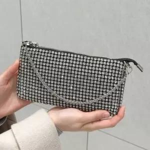 [패션] 미니 크로스백 클러치백 솔더백 큐빅 하객룩