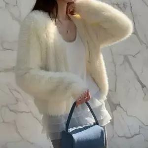 [하프클럽/]여성용 앙고라 레이어드 따뜻한 베스트 가을 겨울용