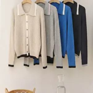 [하프클럽/]여자 빅사이즈 박시핏 스웨터 환절기 가디건