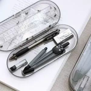 초등컴퍼스세트 수학 초등 흔들림방지 보관케이스 준비물제도용품