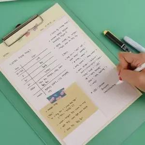 B5 노트 패드 크림베어 캐릭터 대떡메 2color (귀여운 떡메 필기용