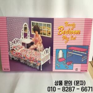 30cm 인형 침실 가구용 공주 침대 BJD 액세서리 드레스업 세트 장난감 선물