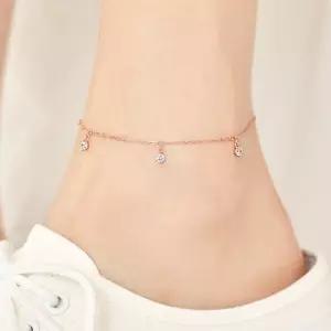 펠리체골드 14K 샤인 링체인 발찌