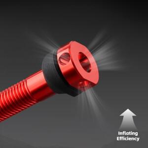 호환 MUQZI 45/55/65/75/85/100mm 튜브리스 밸브 자전거 프레스타 스템