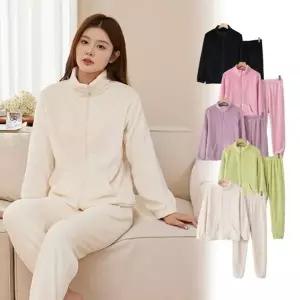 여자 수면잠옷 극세사 홈웨어 밍크수면바지 후리스 잠옷세트 수면 여성