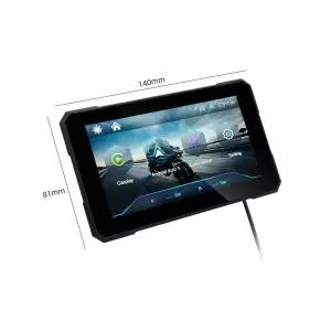 오토바이 네비게이션 5인치 무선 카플레이 안드로이드 오토 방수 모니터