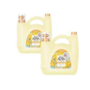 샤프란 아우라 초고농축 섬유유연제 미드나잇골드 5.5L, 2개