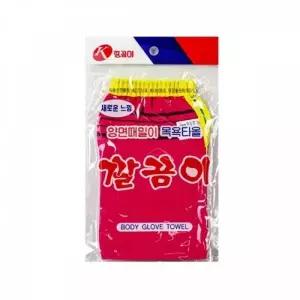 TBZ BTM 2겹 양면 때밀이 목욕타올 13.5x18.3cm 10개