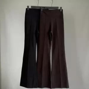 [신상오픈런]여성 기모 반하이 밴딩 스판 부츠컷 슬림핏 팬츠 (44092233)