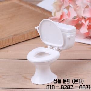 미니 집 장식 장난감 욕실 변기 인형 액세서리 가구 흰색 모델