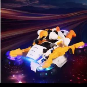 오토바이 장난감 움직이는 모터 사이클 작동완구 변신 불빛 자동 작동 노래 LED 회전