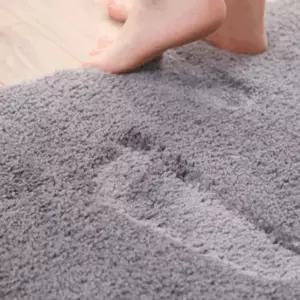 두툼 푹신한 극세사 화장실 매트 부드러운 러그 발매트