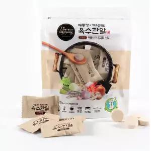 [하프클럽/베스트쇼핑]지도표 성경김 육수한알 진한맛 64g 20개, 한박스