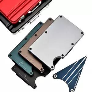 JCW 수제 카드 명함지갑 머니클립 메탈 케이스