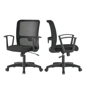 [인터데코]오래 앉아도 편안한 책상의자 TK130