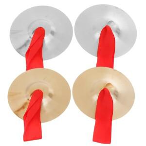 호환 구리 심벌즈 미니 핸드헬드 타악기  조기 교육 장난감 음악 학습전통 중국어 징