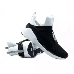 [NS홈쇼핑]푸마 피어스 메쉬 여성 트레이닝화 블랙 화이트 189417-05[35784460]