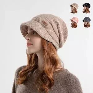겨울 방한 비니 모자 기모 따뜻한 아웃도어 방한모 여성 벙거지