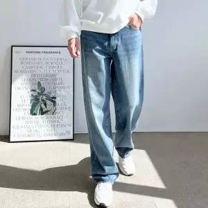 JMM 2070 남자핏보장 와이드 데님 청바지