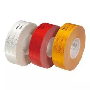 유럽규격 차량용 반사안전테이프 재귀반사띠 50mmX50m