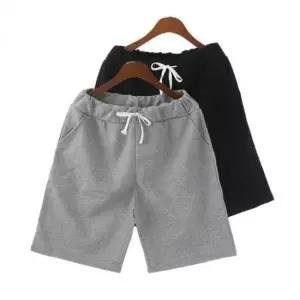 [의류] 여성 여름 5부 트레이닝 반바지 데일리 밴딩 츄리닝 헬스 운동복 하의