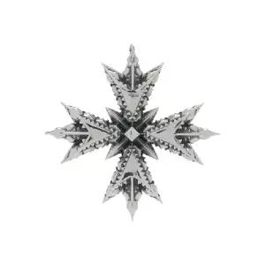 엠마누엘레 비꼬끼 실버 크레스트 브로치 MLS2 TP872861182