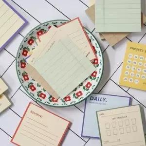 [문구/오피스] 다꾸 메모지 스티커형 일상 플래너 디자인 부착