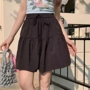 [옷은날개] 여성 여름 밴딩 와이드 플레어 치마바지 통기성 편한 데일리 쿨 큐롯 팬츠