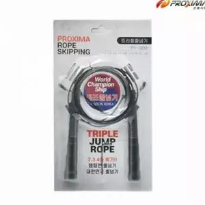 와이어 줄넘기 성인용 유산소 트리플 초고속 홈트