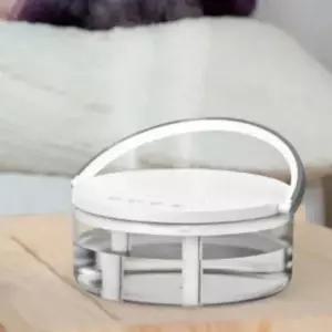 대용량 무선 충전식 초음파 핸들형 무드등 가습기