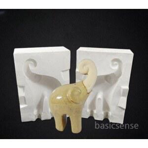 금형 도자기 팅 만들기 세라믹 슬립 석고몰드 도예 DIY 그라우팅 코끼리