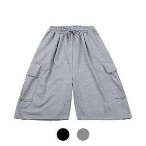 [모로엠] 커플룩 체형무관 컴포트 버뮤다핏 7부 카고바지 9MI-PTH-BMCG