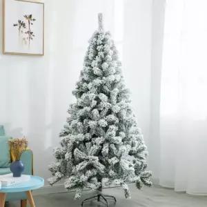 눈꽃 인조 크리스마스트리 150cm 거실용 풀세트