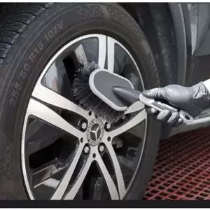 블랙스미스 P2W7Q2U6 휠브러쉬 타이어 버핑 세차솔 청소솔 27cm