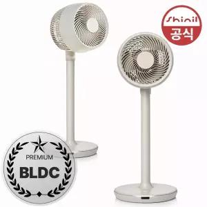신일 2 in 1 BLDC 모터 입체회전 리모컨 서큘레이터 스탠드 선풍기 16단계 풍속 써큘레이터