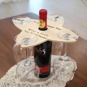 [셀러에이드]원목 와인랙 슬림 데이 테이블 와인 거치대