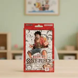 엑스오플레이 원피스 스타트덱 1탄 밀짚모자 일당 보드게임 트레이딩 카드놀이 전략 배틀게임
