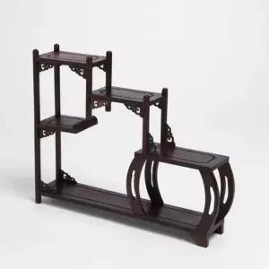 원목 인테리어 선반 상림 다관 장식장 36x29cm 고급장식장