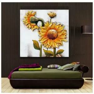 해바라기(좌)유화액자(5) 장식품 소품 인테리어소품