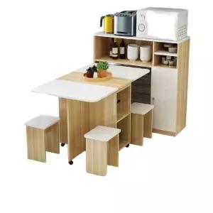 접이식 식탁 렌지대 주방 수납장 밥통 부엌 선반