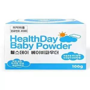 헬스데이 베이비파우더 100g 1개 기저귀 땀 띠분 안심 파우더 x3SET(S...