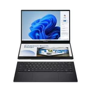 ASUS Zenbook 듀오 듀얼 14인치 OLED 3K 120Hz 터치스크린 노트북 인텔 코어 울트라 7 255H 32GB RAM 1TB S