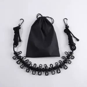 캠핑 빨래줄 빨랫줄 여행용 실외