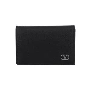 [발렌티노] 남성 가라바니 V로고 폴더 카드 지갑(8Y2P0AS8 UAG 0NO)
