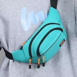 힙색 가방 여행용 웨이스트 가벼운 남성 슬링백 수납 크로스바디 아웃도어 남녀공용 스트랩 스포츠 데일리