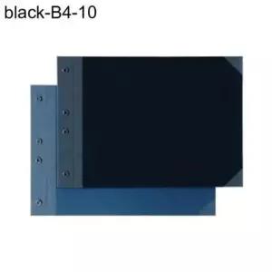 [문구] 오피스용품 문구 흑표지 B4 종이 가로 8절 10개
