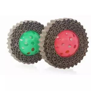 [마이모노샵][마이모노샵] 고양이 운동 놀이 용수철 럭비공 쥐인형 장난감 볼 3개 (16974069)