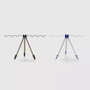 (색상 골드)접이식 삼각 낚싯대 낚시 받침대 스탠드 도구 낚시대 용품 바다낚시 휴대용 높이 조절